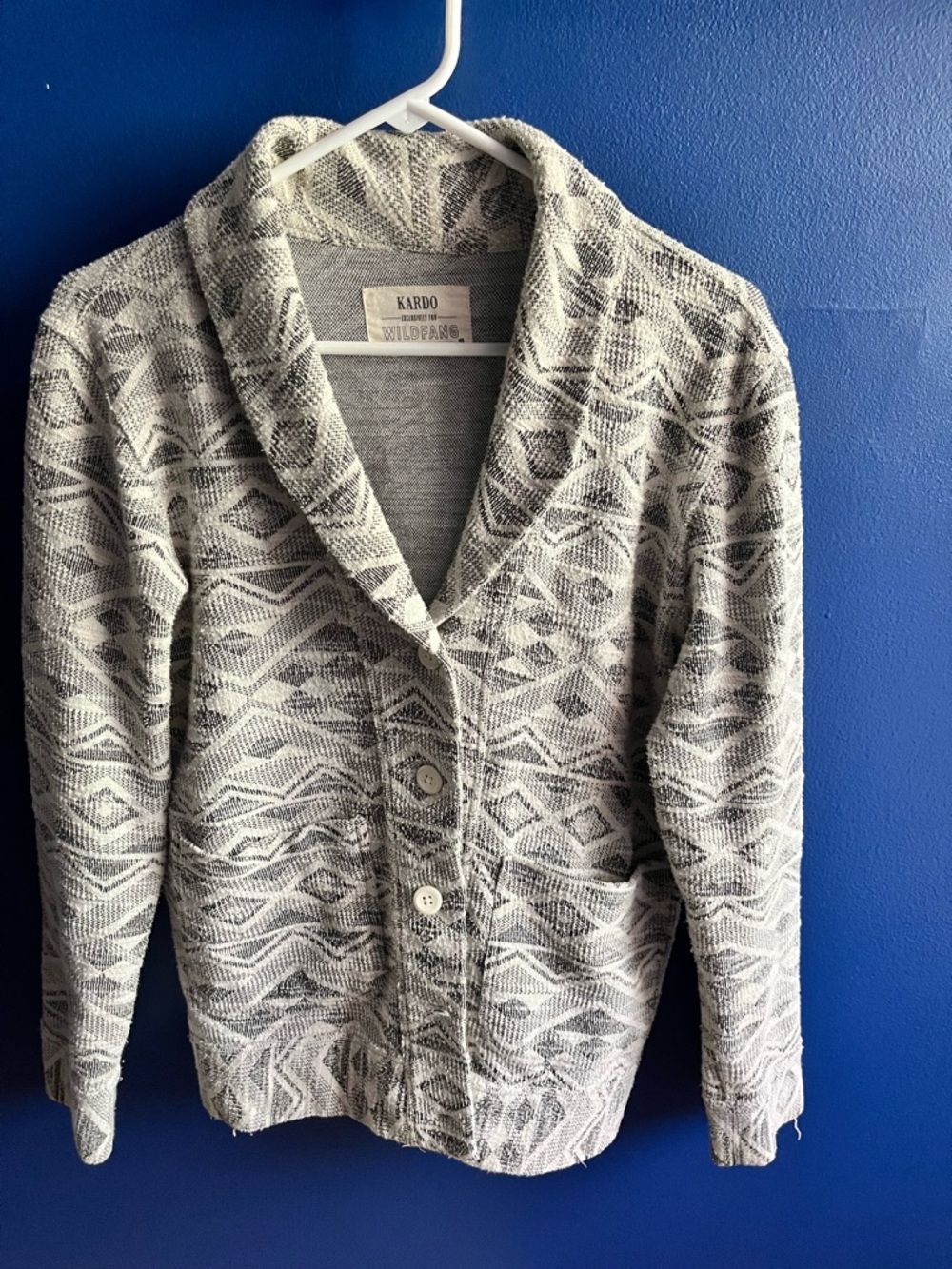 Wildfang x Kardo cardigan sweater
